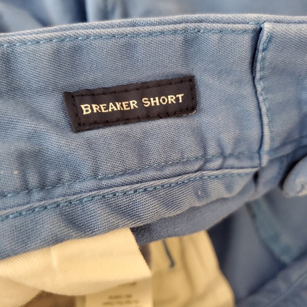 Vineyard Vines Breaker Shorts Bright Blue flat front casual shorts 9" Inseam - Picture 6 of 11